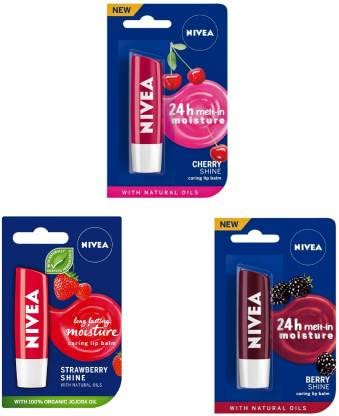 Nivea Lip Balm Combo Pack